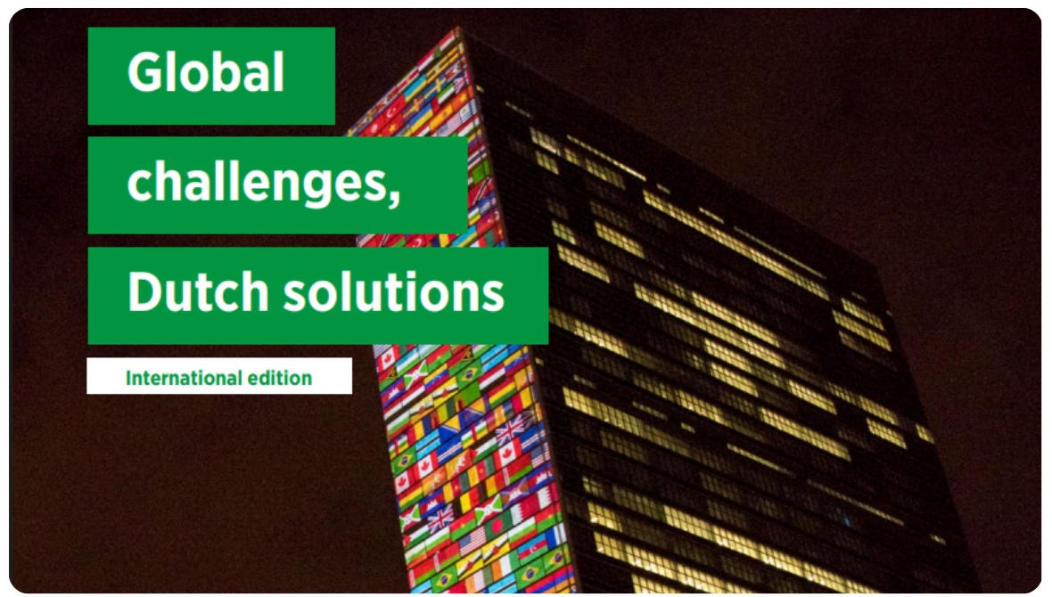 Global challenges, dutch sollutions